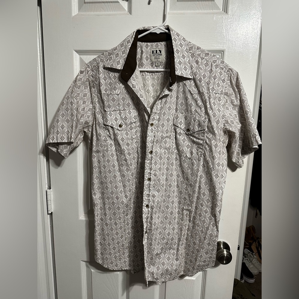 Ely cattleman button up